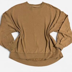 American Eagle Outfitters Tan Sweatshirt
